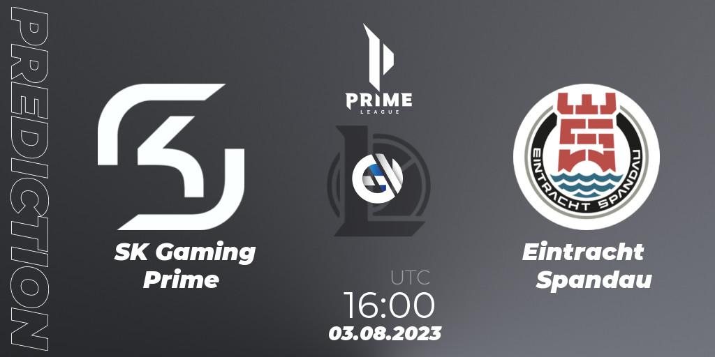 SK Gaming Prime vs Eintracht Spandau: Match Prediction. 03.08.23, LoL, Prime League Summer 2023 - Playoffs