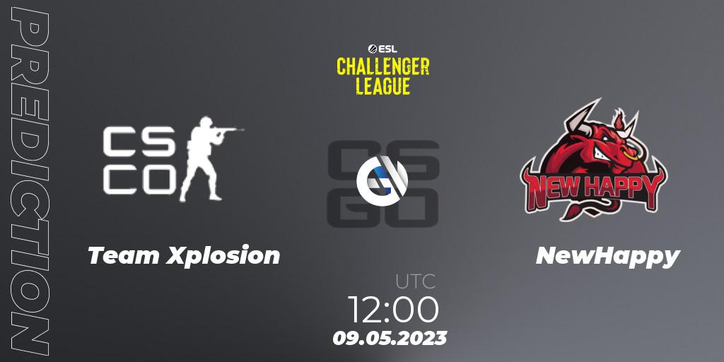 Team Xplosion vs NewHappy: Match Prediction. 09.05.2023 at 12:00, Counter-Strike (CS2), ESL Challenger League Season 45: Asia-Pacific