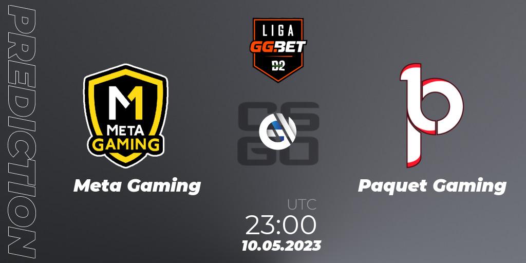 Meta Gaming Brasil vs Paquetá Gaming: Match Prediction. 10.05.23, CS2 (CS:GO), Dust2 Brasil Liga Season 1