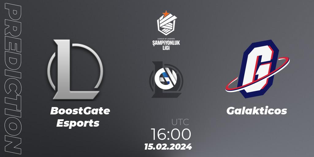 BoostGate Esports vs Galakticos: Match Prediction. 15.02.2024 at 16:00, LoL, TCL Winter 2024