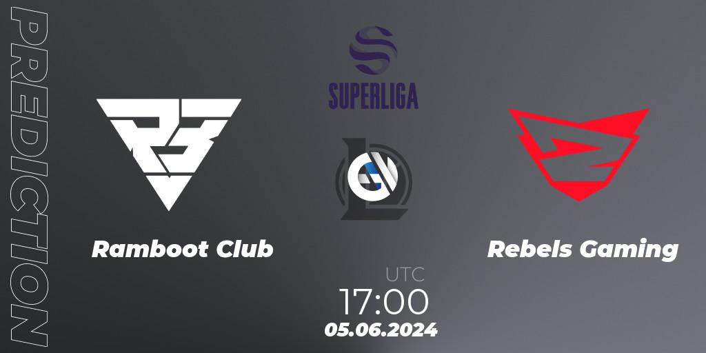 Ramboot Club vs Rebels Gaming: Match Prediction. 05.06.2024 at 17:00, LoL, LVP Superliga Summer 2024
