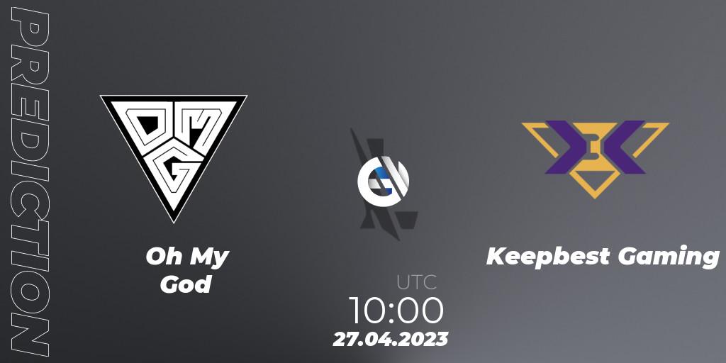 Oh My God vs Keepbest Gaming: Match Prediction. 27.04.2023 at 10:00, Wild Rift, WRL Asia 2023 - Season 1 - Regular Season