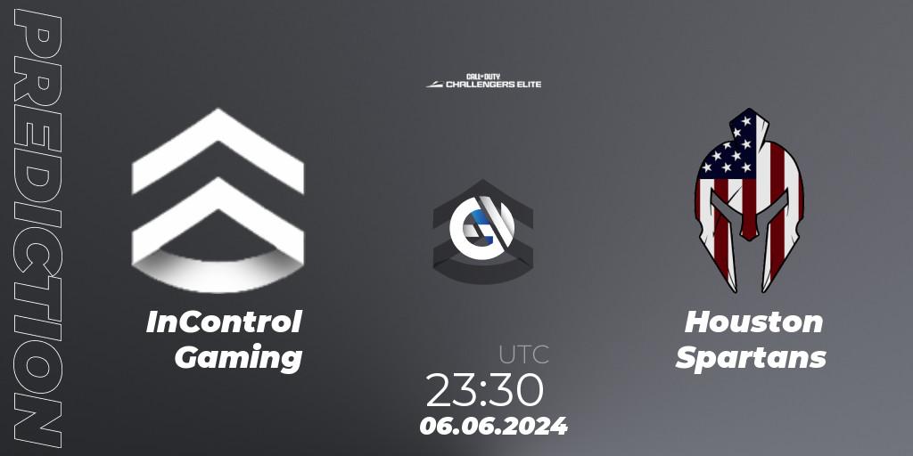 InControl Gaming vs Houston Spartans: Match Prediction. 06.06.2024 at 22:30, Call of Duty, Call of Duty Challengers 2024 - Elite 3: NA