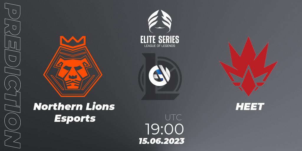 Northern Lions Esports vs HEET: Match Prediction. 15.06.2023 at 19:00, LoL, Elite Series Summer 2023