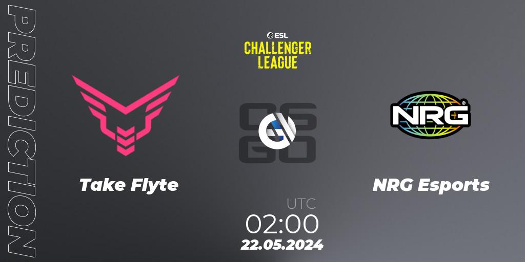 Take Flyte vs NRG Esports: Match Prediction. 22.05.2024 at 01:50, Counter-Strike (CS2), ESL Challenger League Season 47: North America