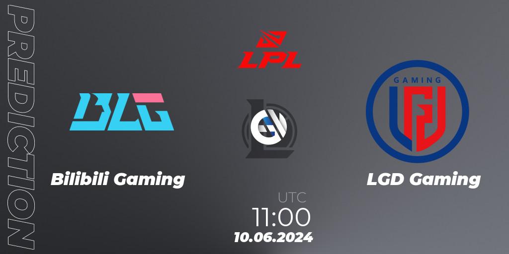 Bilibili Gaming vs LGD Gaming: Match Prediction. 10.06.2024 at 11:00, LoL, LPL 2024 Summer - Group Stage