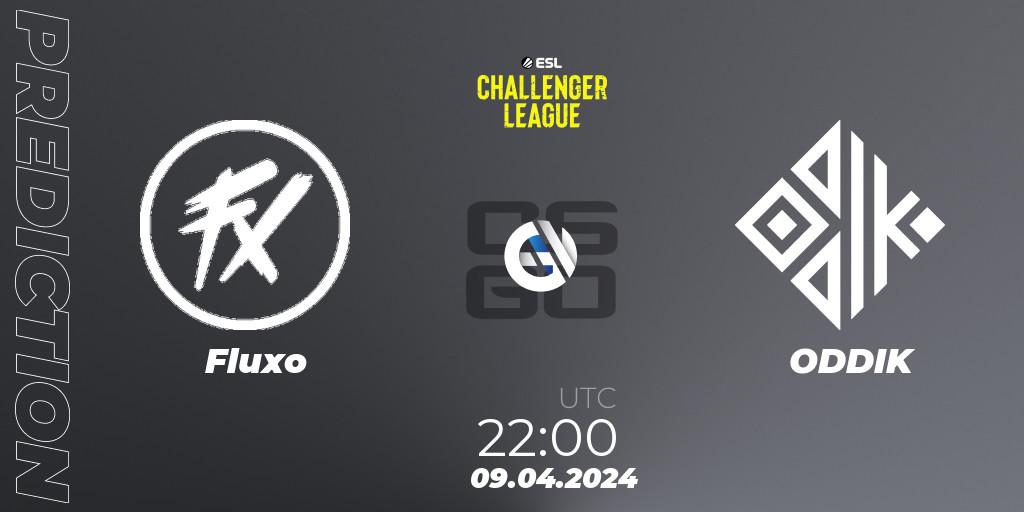 Fluxo vs ODDIK: Match Prediction. 09.04.24, CS2 (CS:GO), ESL Challenger League Season 47: South America