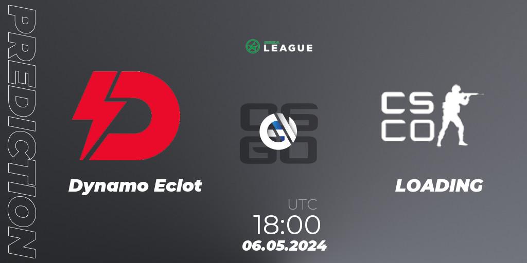 Dynamo Eclot vs LOADING: Match Prediction. 06.05.2024 at 18:00, Counter-Strike (CS2), ESEA Season 49: Advanced Division - Europe