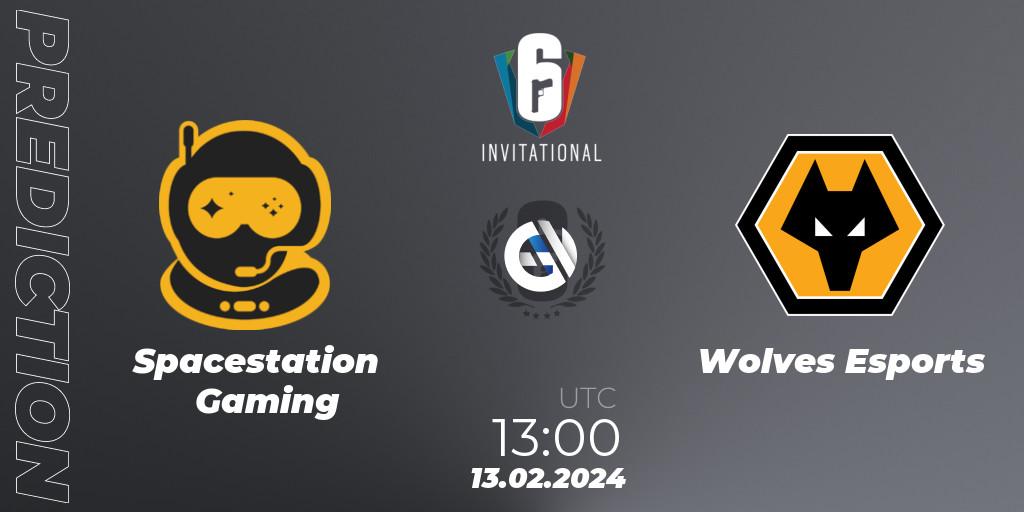 Spacestation Gaming vs Wolves Esports: Match Prediction. 13.02.24, Rainbow Six, Six Invitational 2024 - Group Stage