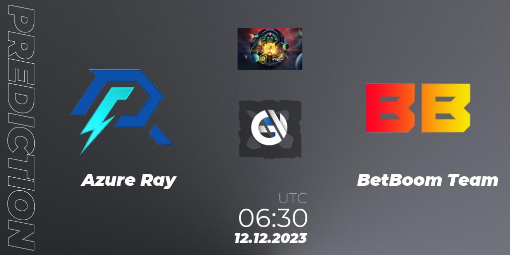 Azure Ray vs BetBoom Team: Match Prediction. 12.12.2023 at 07:00, Dota 2, ESL One - Kuala Lumpur 2023