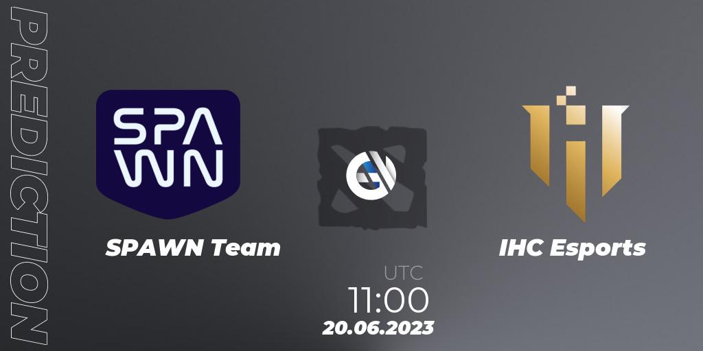 SPAWN Team vs IHC Esports: Match Prediction. 20.06.23, Dota 2, 1XPLORE Asia #1