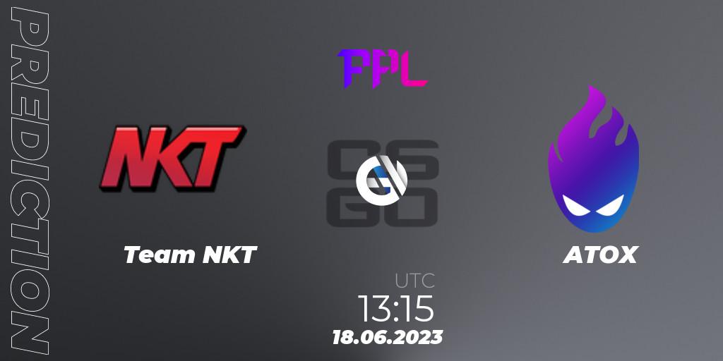 Team NKT vs ATOX: Match Prediction. 18.06.2023 at 13:25, Counter-Strike (CS2), Perfect World Arena Premier League Season 4