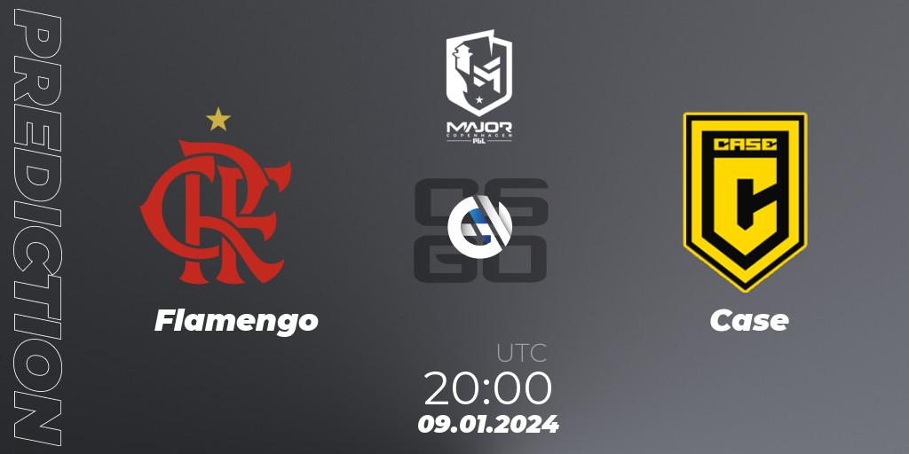 Flamengo vs Case: Match Prediction. 09.01.2024 at 20:15, Counter-Strike (CS2), PGL CS2 Major Copenhagen 2024 South America RMR Open Qualifier 1