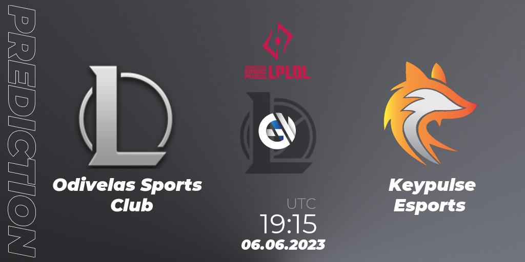Odivelas Sports Club vs Keypulse Esports: Match Prediction. 06.06.23, LoL, LPLOL Split 2 2023 - Group Stage