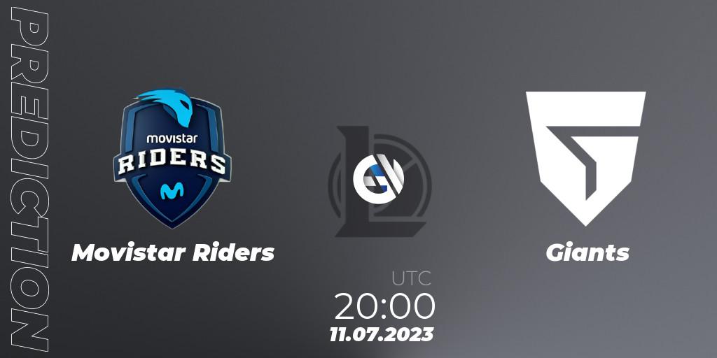 Movistar Riders vs Giants: Match Prediction. 11.07.2023 at 20:00, LoL, Superliga Summer 2023 - Group Stage