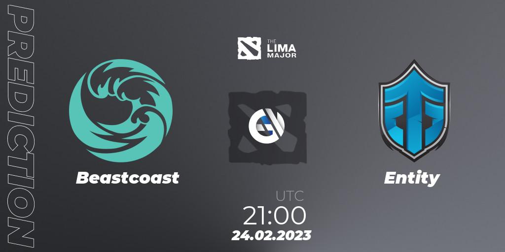 Beastcoast vs Entity: Match Prediction. 24.02.23, Dota 2, The Lima Major 2023