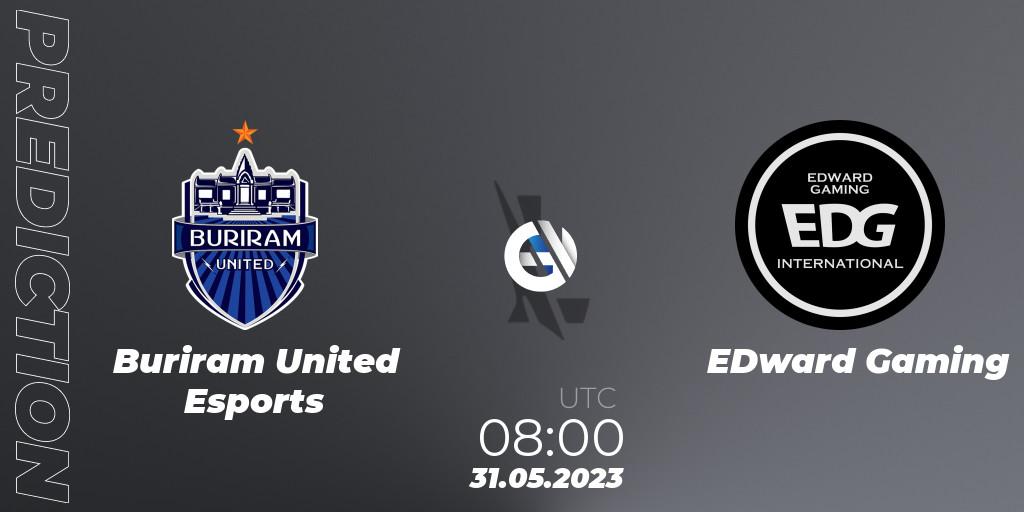 Buriram United Esports vs EDward Gaming: Match Prediction. 31.05.2023 at 08:00, Wild Rift, WRL Asia 2023 - Season 1 - Regular Season