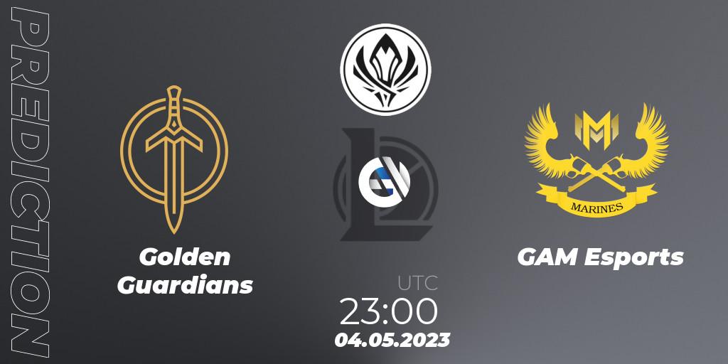 Golden Guardians vs GAM Esports: Match Prediction. 03.05.23, LoL, Mid-Season Invitational 2023 Group A
