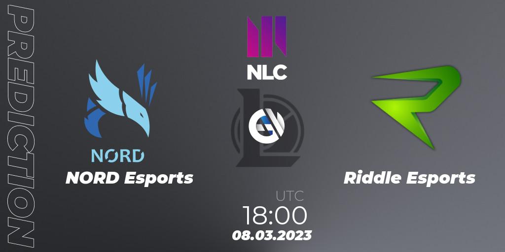 NORD Esports vs Riddle Esports: Match Prediction. 08.03.23, LoL, NLC 1st Division Spring 2023