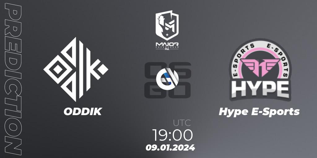 ODDIK vs Hype E-Sports: Match Prediction. 09.01.2024 at 19:00, Counter-Strike (CS2), PGL CS2 Major Copenhagen 2024 South America RMR Open Qualifier 1