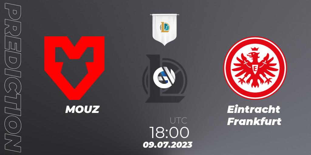 MOUZ vs Eintracht Frankfurt: Match Prediction. 09.07.2023 at 18:00, LoL, Prime League Summer 2023 - Group Stage