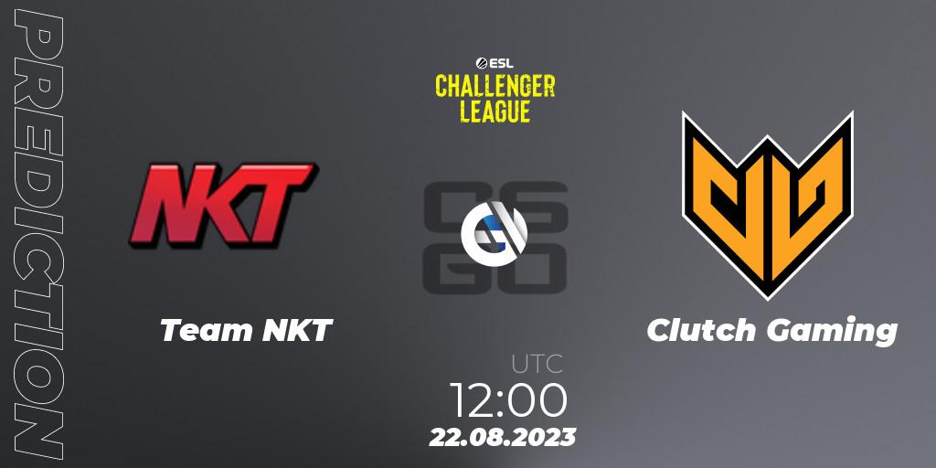 Team NKT vs Clutch Gaming: Match Prediction. 22.08.23, CS2 (CS:GO), ESL Challenger League Season 46: Asia-Pacific