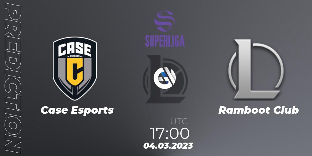 Case Esports vs Ramboot Club: Match Prediction. 04.03.2023 at 17:00, LoL, LVP Superliga 2nd Division Spring 2023 - Group Stage