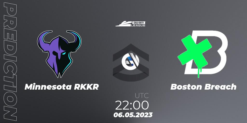 Minnesota RØKKR vs Boston Breach: Match Prediction. 06.05.2023 at 22:00, Call of Duty, Call of Duty League 2023: Stage 5 Major Qualifiers