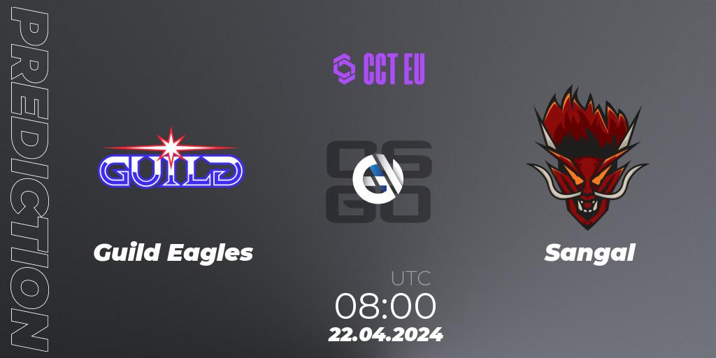 Guild Eagles vs Sangal: Match Prediction. 22.04.24, CS2 (CS:GO), CCT Season 2 Europe Series 1