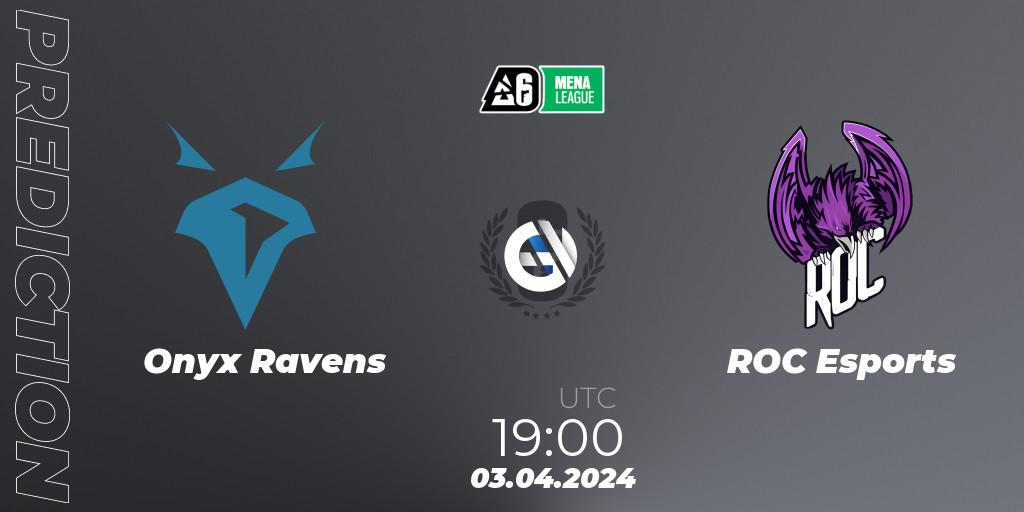 Onyx Ravens vs ROC Esports: Match Prediction. 03.04.2024 at 19:00, Rainbow Six, MENA League 2024 - Stage 1