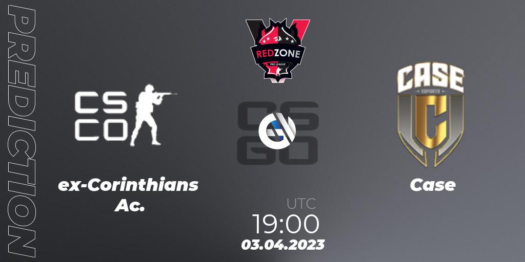 ex-Corinthians Ac. vs Case: Match Prediction. 03.04.23, CS2 (CS:GO), RedZone PRO League 2023 Season 2