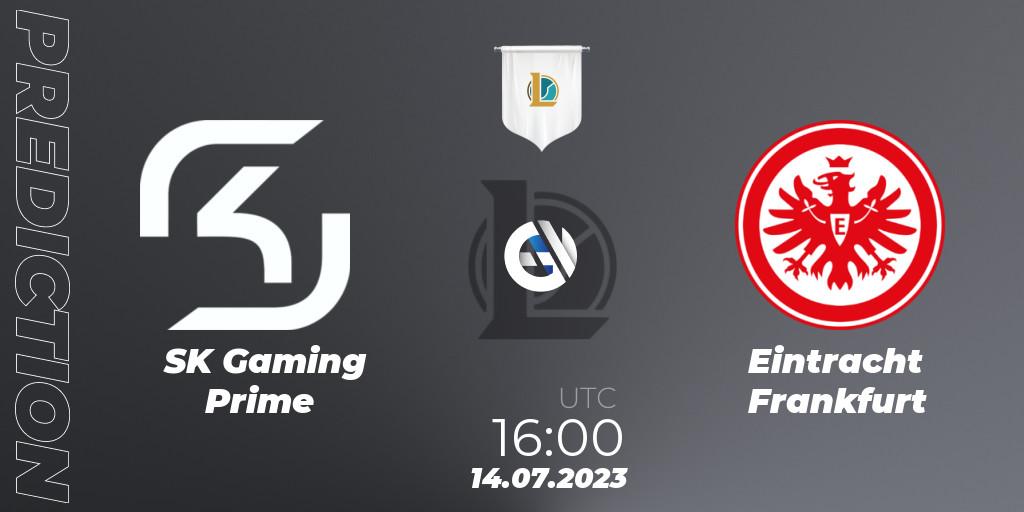 SK Gaming Prime vs Eintracht Frankfurt: Match Prediction. 14.07.23, LoL, Prime League Summer 2023 - Group Stage