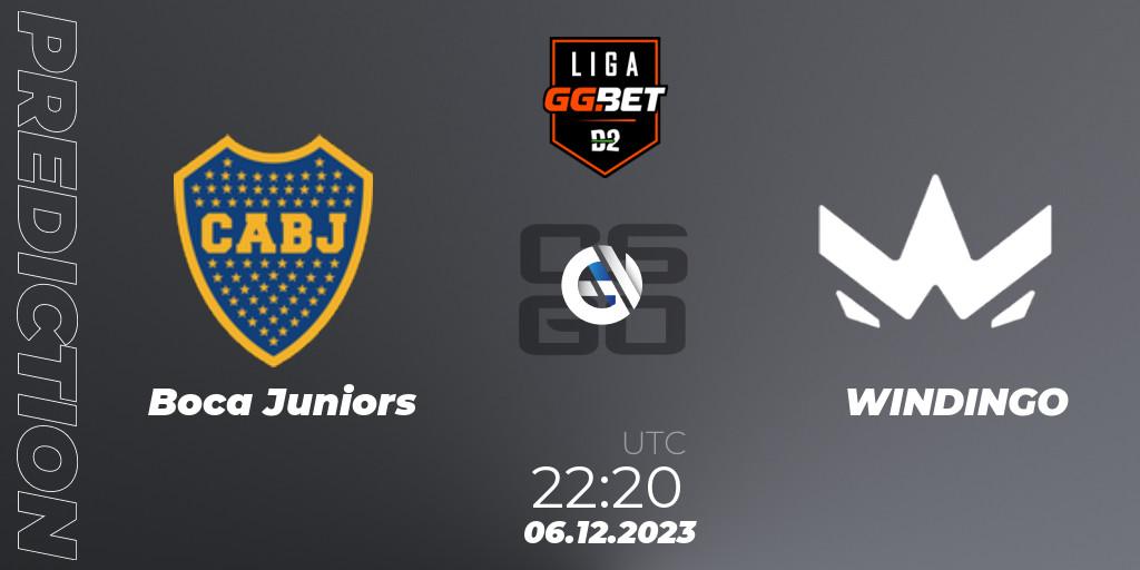 Boca Juniors vs WINDINGO: Match Prediction. 06.12.23, CS2 (CS:GO), Dust2 Brasil Liga Season 2