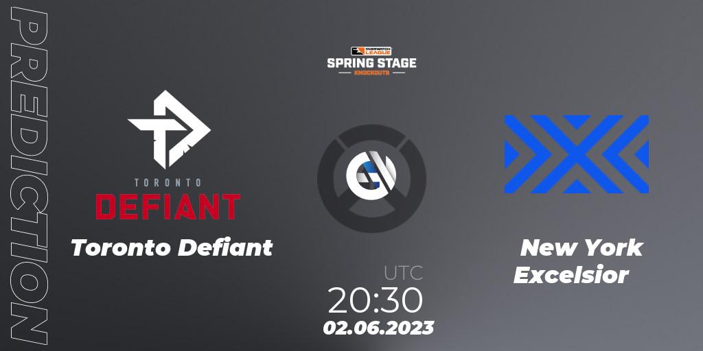 Toronto Defiant vs New York Excelsior: Match Prediction. 02.06.2023 at 20:50, Overwatch, OWL Stage Knockouts Spring 2023