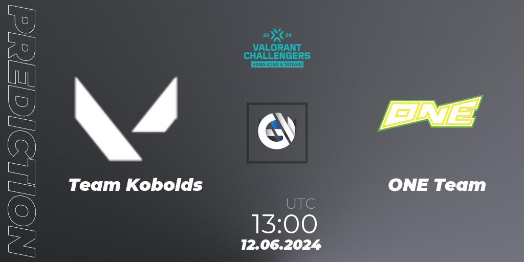 Team Kobolds vs ONE Team: Match Prediction. 12.06.2024 at 14:30, VALORANT, VALORANT Challengers Hong Kong and Taiwan 2024: Split 2