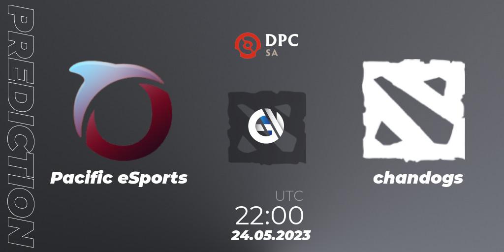 Pacific eSports vs chandogs: Match Prediction. 24.05.2023 at 19:00, Dota 2, DPC 2023 Tour 3: SA Closed Qualifier