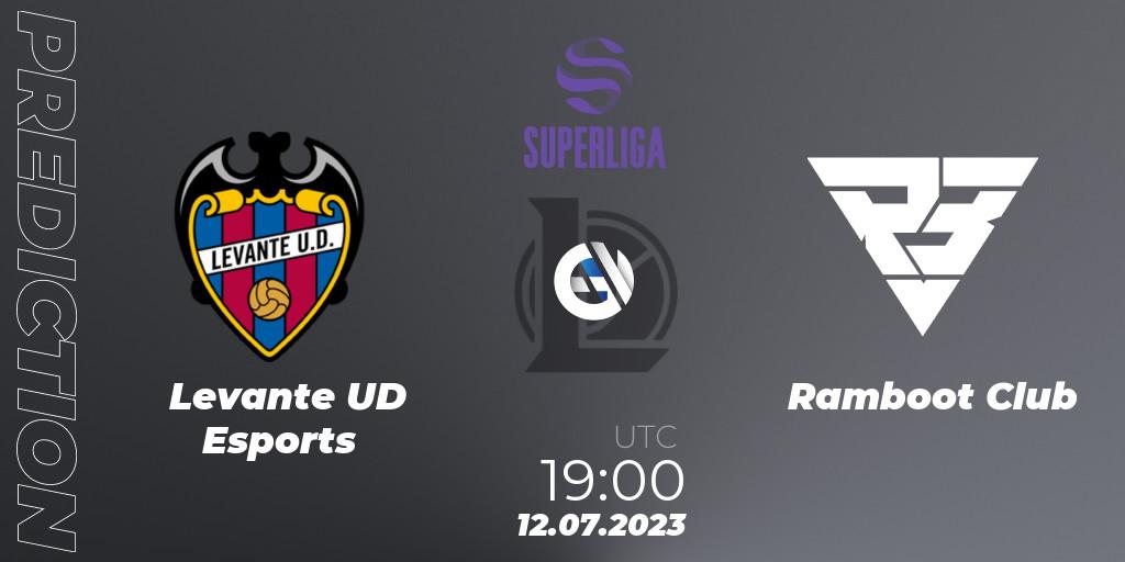 Levante UD Esports vs Ramboot Club: Match Prediction. 12.07.2023 at 18:00, LoL, LVP Superliga 2nd Division 2023 Summer