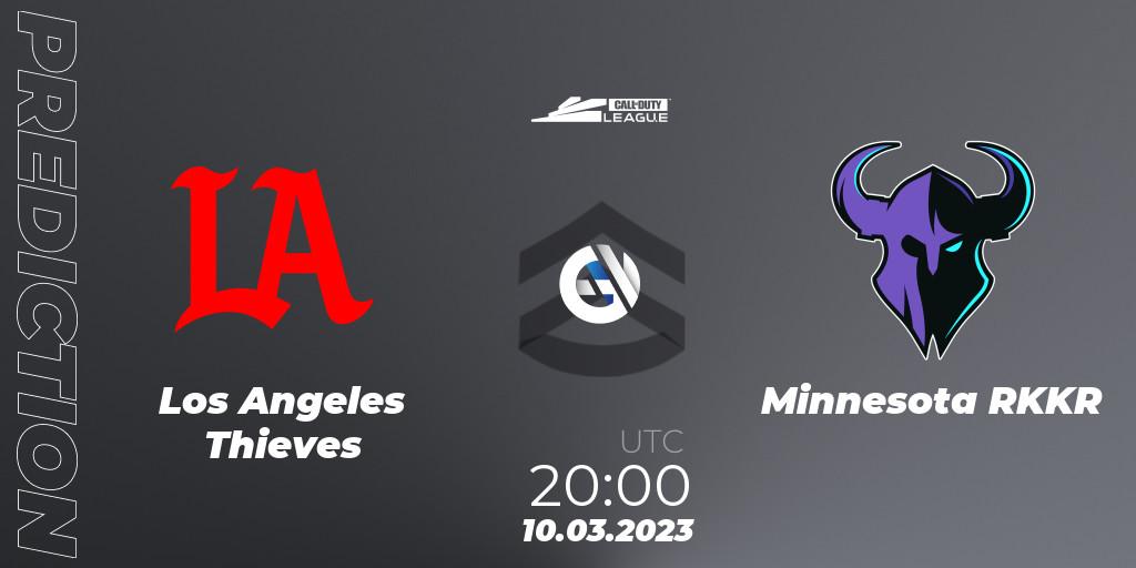 Los Angeles Thieves vs Minnesota RØKKR: Match Prediction. 10.03.2023 at 20:00, Call of Duty, Call of Duty League 2023: Stage 3 Major