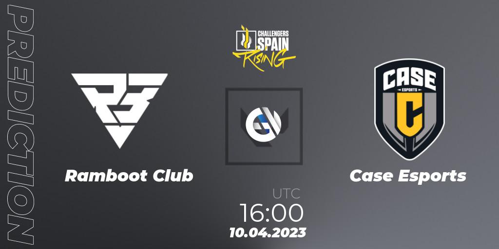 Ramboot Club vs Case Esports: Match Prediction. 10.04.2023 at 16:00, VALORANT, VALORANT Challengers 2023 Spain: Rising Split 2