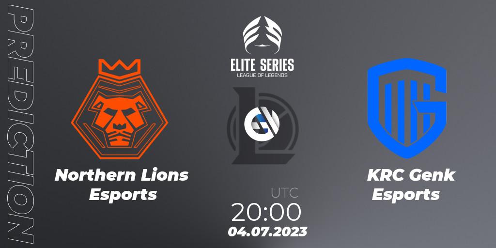 Northern Lions Esports vs KRC Genk Esports: Match Prediction. 04.07.23, LoL, Elite Series Summer 2023