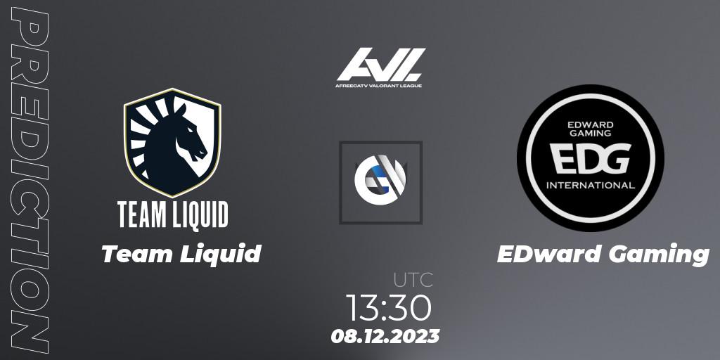 Team Liquid vs EDward Gaming: Match Prediction. 08.12.23, VALORANT, AfreecaTV VALORANT LEAGUE