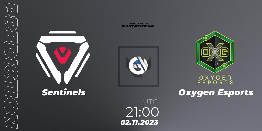 Sentinels vs Oxygen Esports: Match Prediction. 02.11.23, VALORANT, Sentinels Invitational