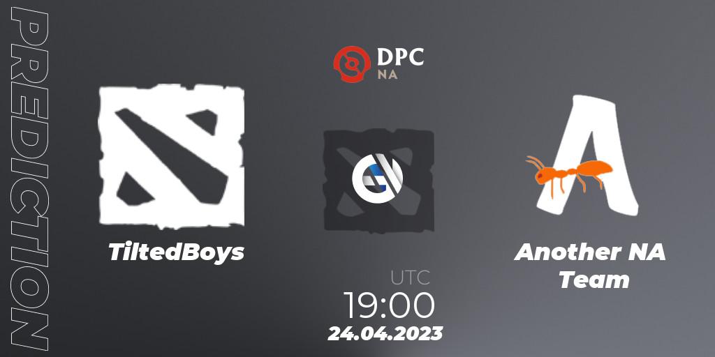 TiltedBoys vs Another NA Team: Match Prediction. 24.04.23, Dota 2, DPC 2023 Tour 2: NA Division II (Lower)