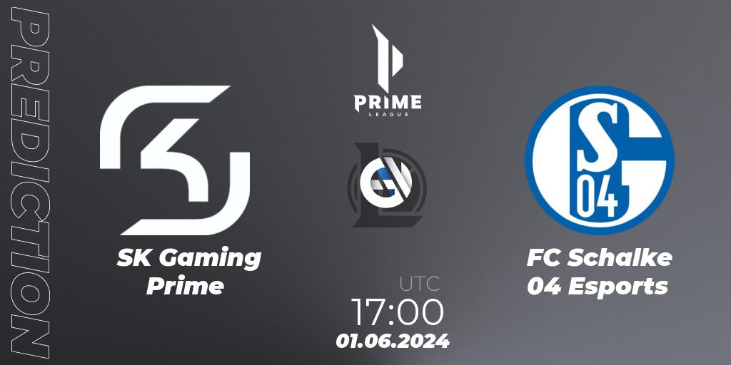 SK Gaming Prime vs FC Schalke 04 Esports: Match Prediction. 01.06.2024 at 17:00, LoL, Prime League Summer 2024