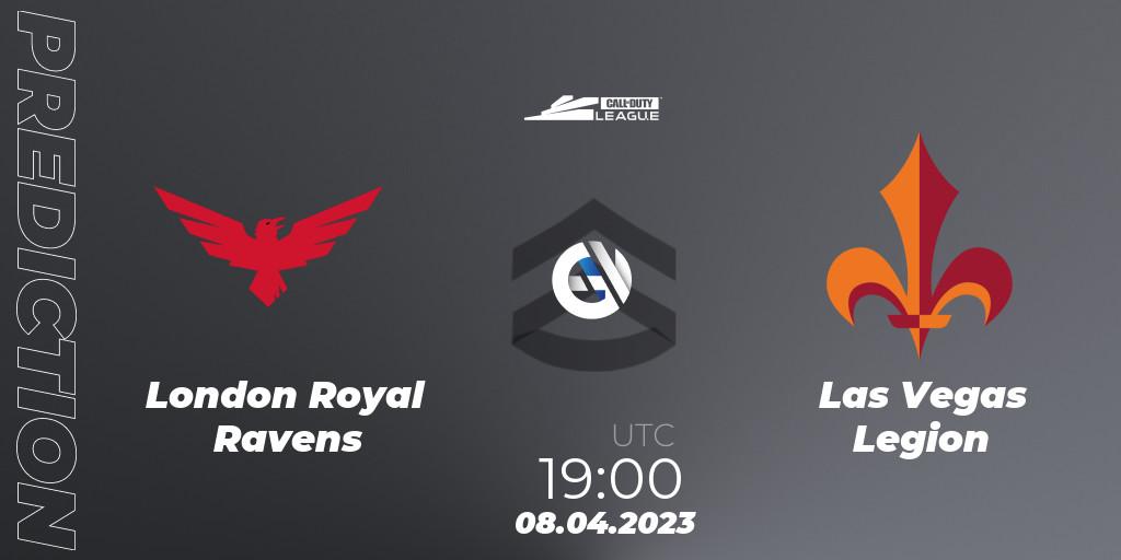 London Royal Ravens vs Las Vegas Legion: Match Prediction. 08.04.2023 at 19:00, Call of Duty, Call of Duty League 2023: Stage 4 Major Qualifiers