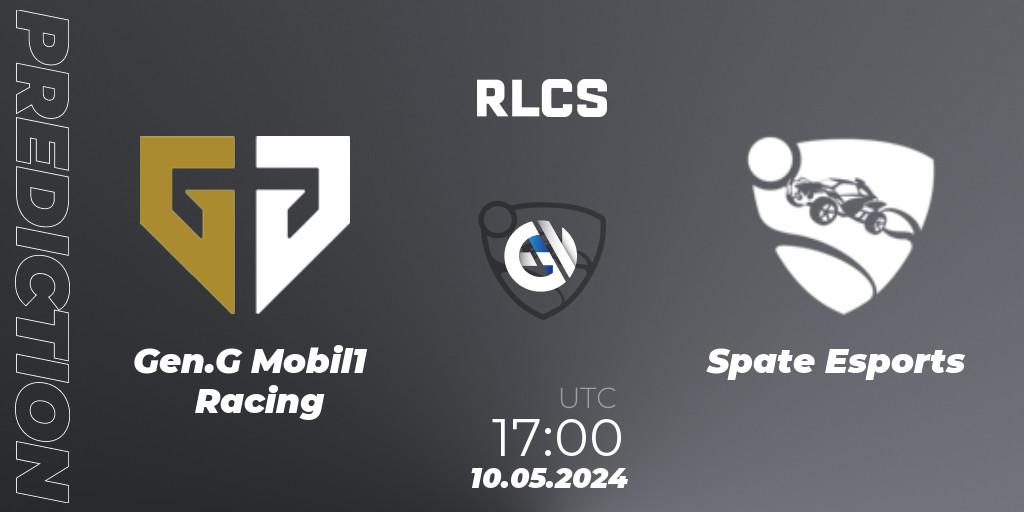 Gen.G Mobil1 Racing vs Spate Esports: Match Prediction. 10.05.2024 at 17:00, Rocket League, RLCS 2024 - Major 2: NA Open Qualifier 5