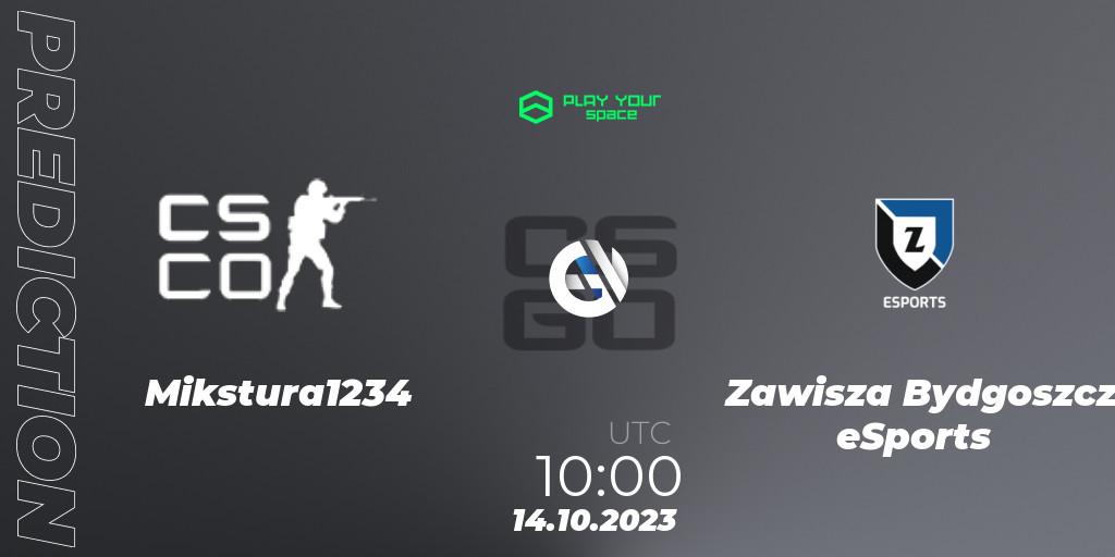 Mikstura1234 vs Zawisza Bydgoszcz eSports: Match Prediction. 14.10.2023 at 10:00, Counter-Strike (CS2), PYspace Cash Cup Finals