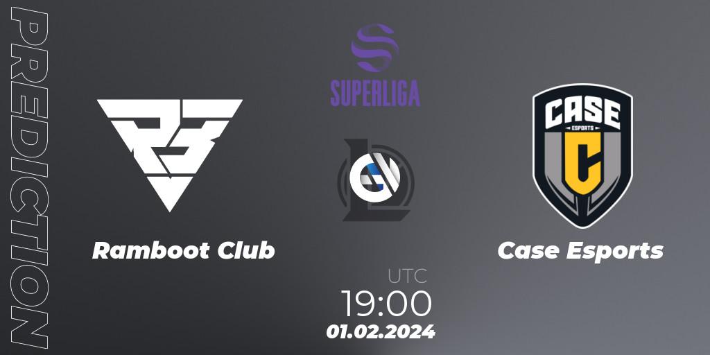 Ramboot Club vs Case Esports: Match Prediction. 01.02.2024 at 19:00, LoL, Superliga Spring 2024 - Group Stage