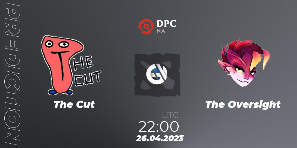 The Cut vs The Oversight: Match Prediction. 26.04.23, Dota 2, DPC 2023 Tour 2: NA Division II (Lower)