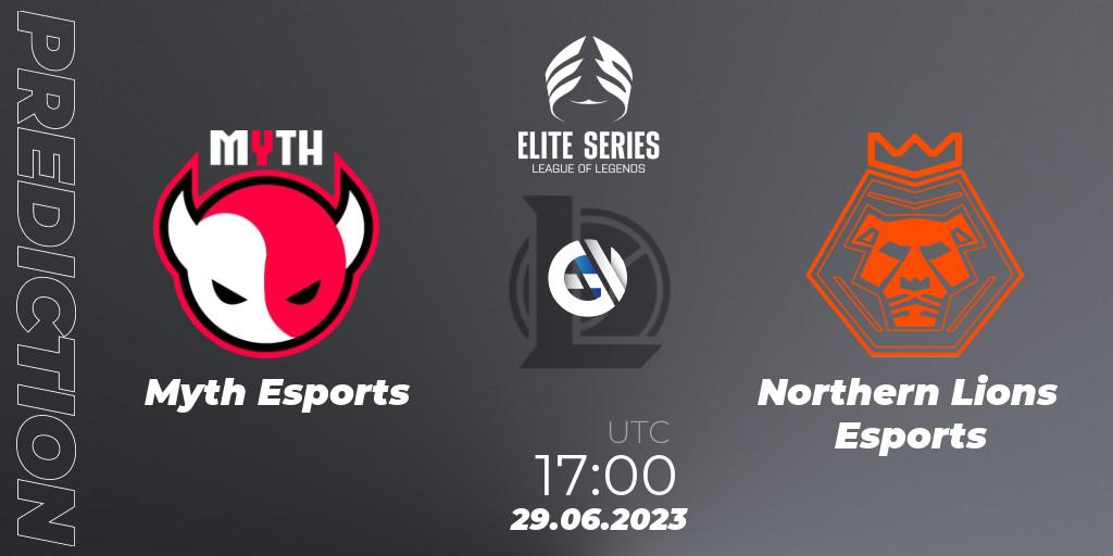 Myth Esports vs Northern Lions Esports: Match Prediction. 29.06.23, LoL, Elite Series Summer 2023